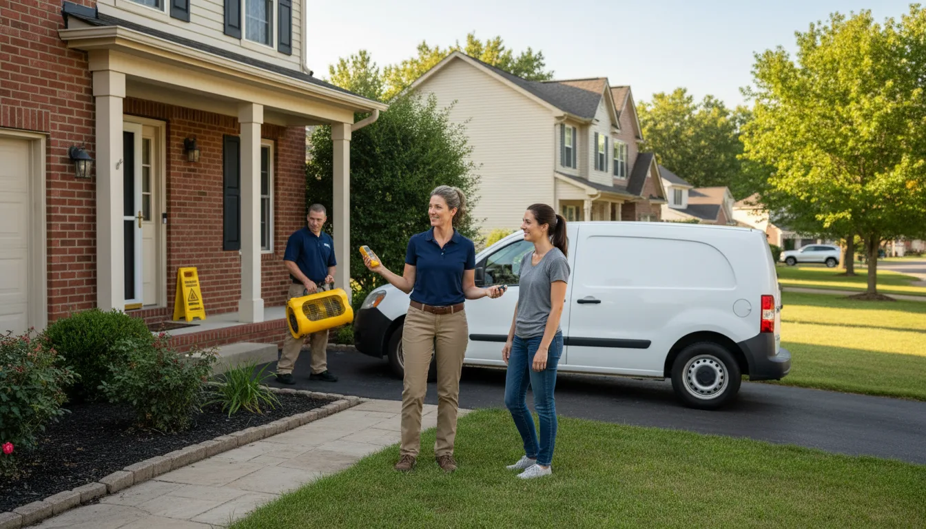Water restoration image for Home Water Damage Repair in Tunnel Hill, GA